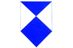 escudo azul